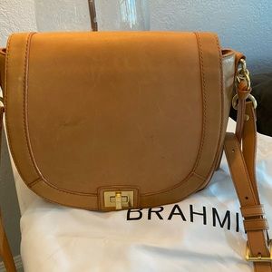 Brahmin Purse saddlebag style